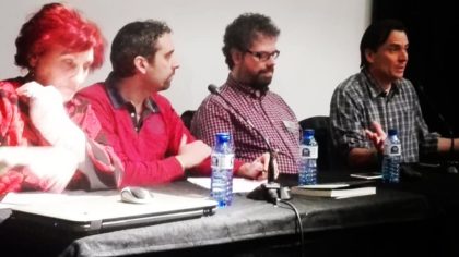 Isabel Barceló, Antonio Penadés, Sergio del Molino y Alejandro Lillo.