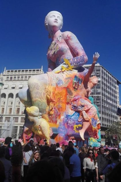 Falla del Ayuntamiento de Valencia