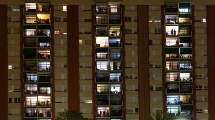 Los balcones en el confinamiento
